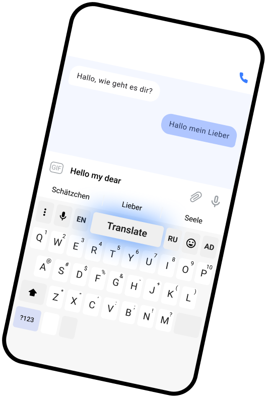 Hero Images Easy Translate Keyboard App